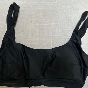 Black Women's Aerie Bathing Suit Top